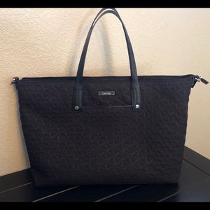 CALVIN KLEIN Black Purse/Tote with Shoulder Strap.